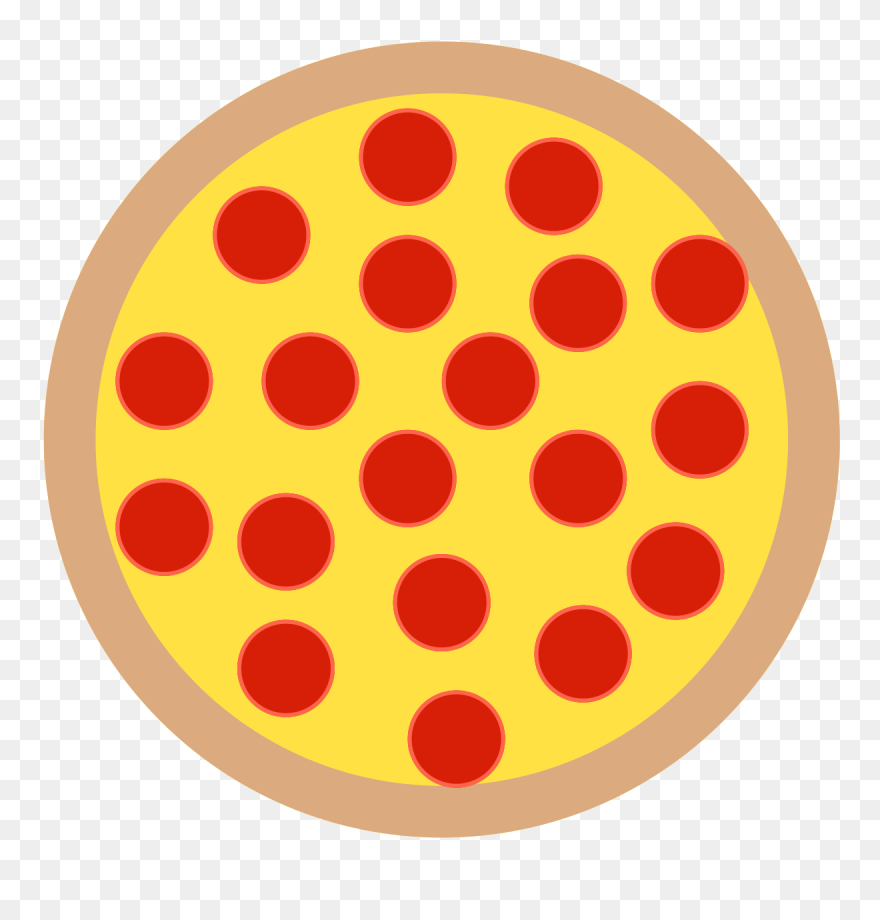 Day Challenge Brilliant - Circle Pizza Clipart - Png Download
