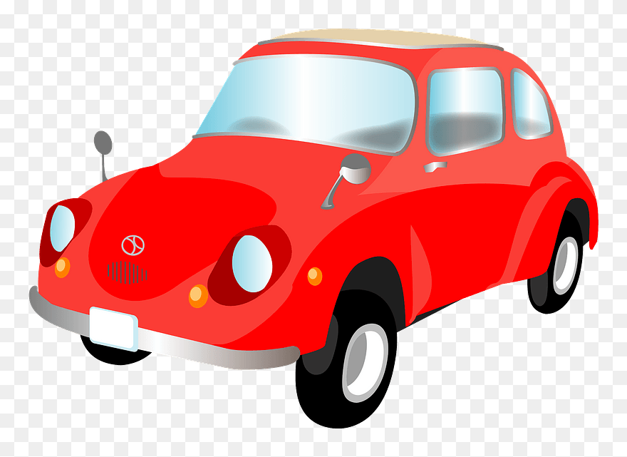 Subaru 360 Car Clipart - City Car - Png Download