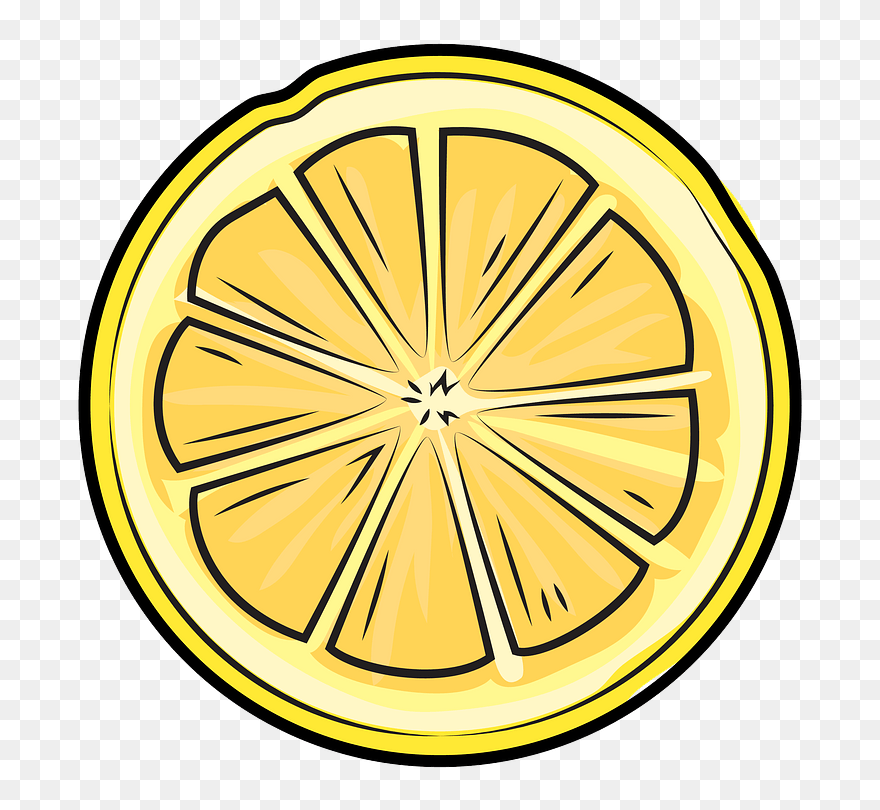 Half Lemon Clipart - Limon Clipart - Png Download