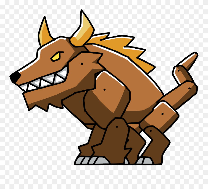 Scribblenauts Behemoth - Mythical Creatures In Scribblenauts Clipart
