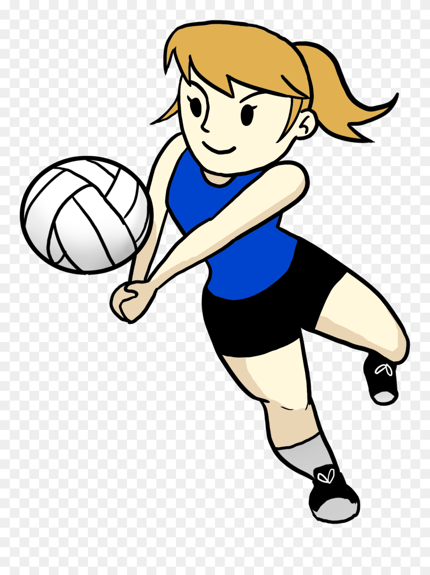 Clipart Library Download Png Clip Art Clipartsgramcom - Volleyball Player Clipart Transparent Png