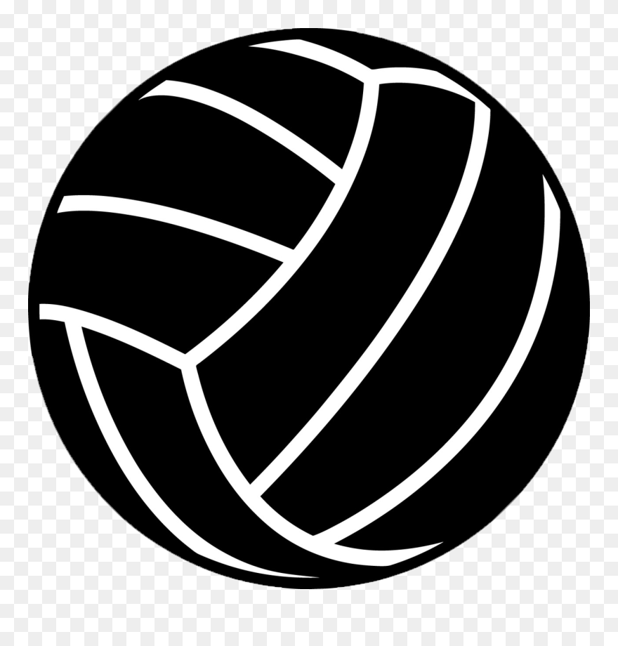 Volleyball Png Clipart - Color Volleyball Logo Design Transparent Png