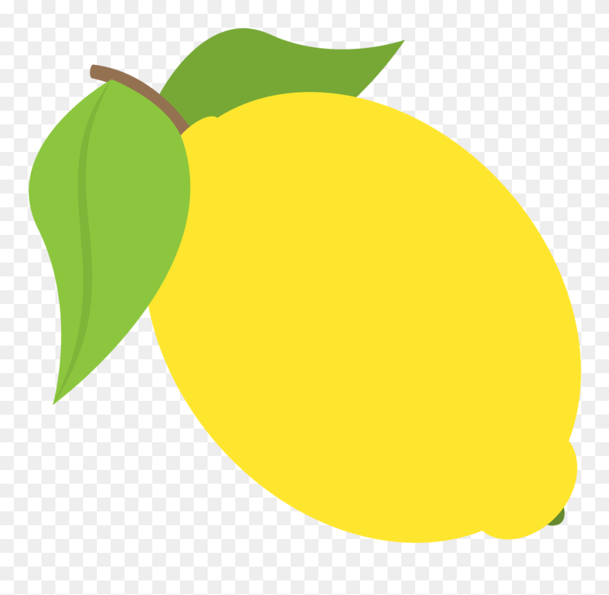 Lemon Clipart Svg - Cartoon Lemon Clipart - Png Download