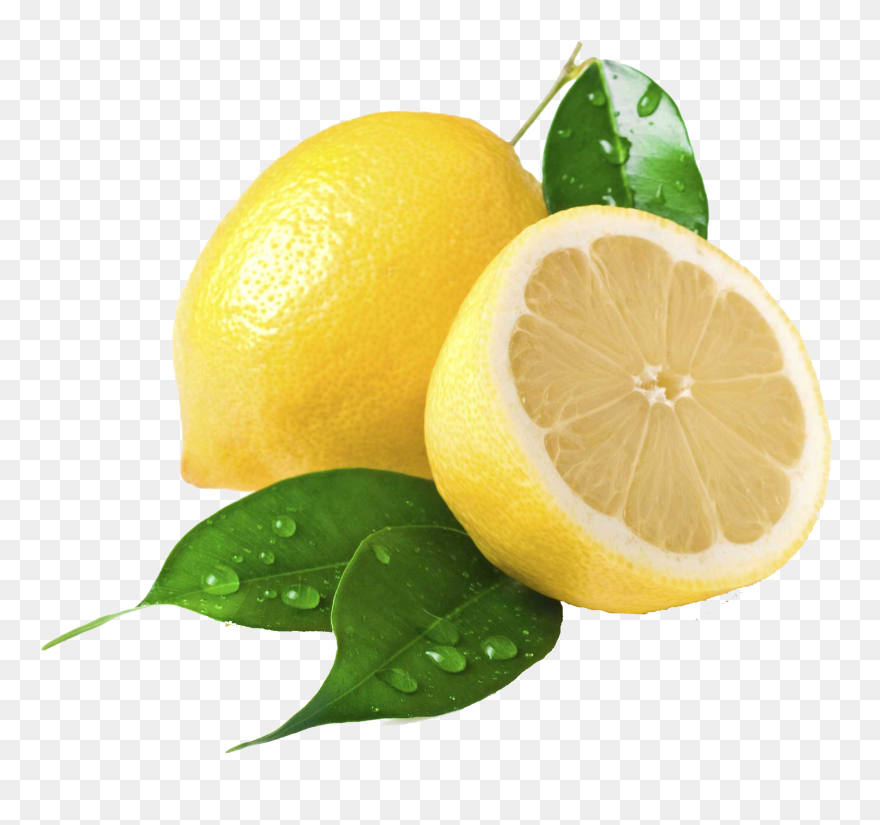 Lemon Juice Clip Art - Transparent Transparent Background Lemon - Png Download