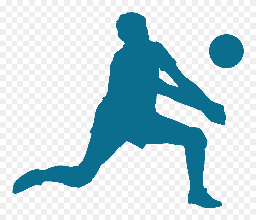 Volleyball Sport Decal Clip Art - Transparent Background Volleyball Player Png