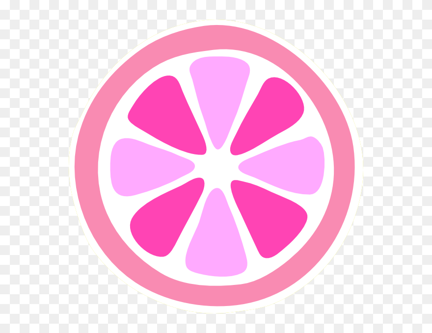 Transparent Pink Lemonade Clipart - Pink Lemon Clip Art - Png Download