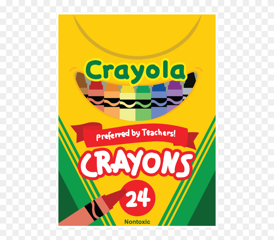 Crayon Box - Box Of Crayons Clipart - Png Download