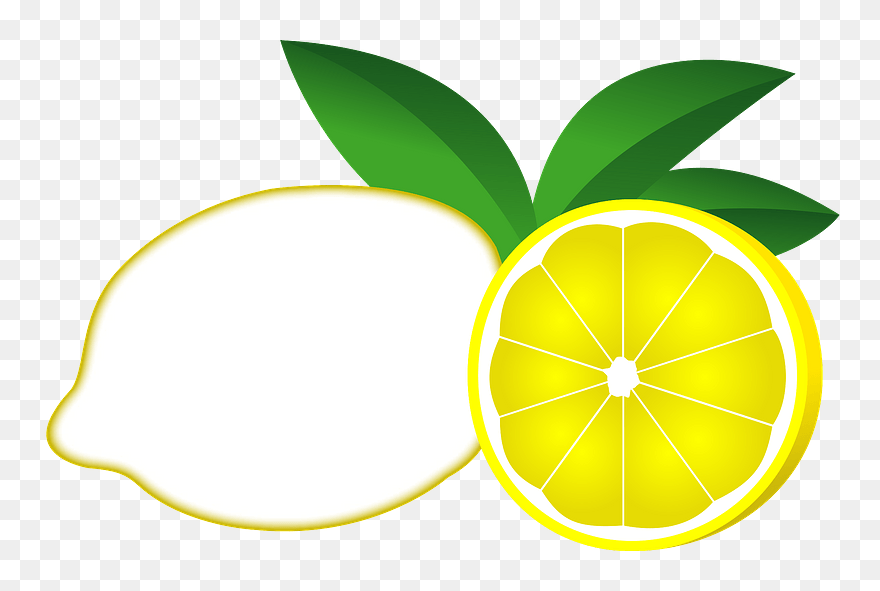 Food Fruit Lemon Clipart - Png Download