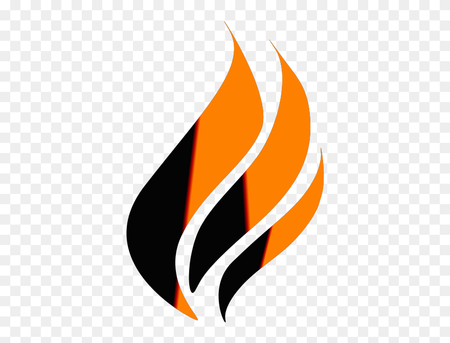 Gas Flame Logo Svg Clip Arts - Graphic Design - Png Download