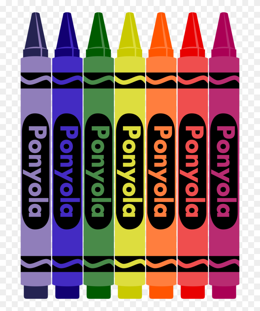 Crayons Transparent Vector - Crayola Vector Png Clipart