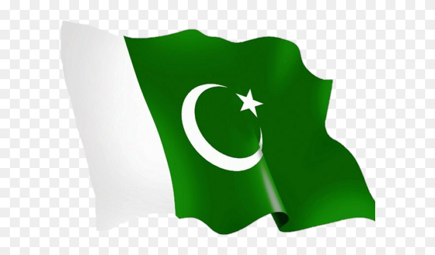 Pakistan Flag Pakistaniflag Green Islamic Islam - Clipart Pakistan Flag Png Transparent Png