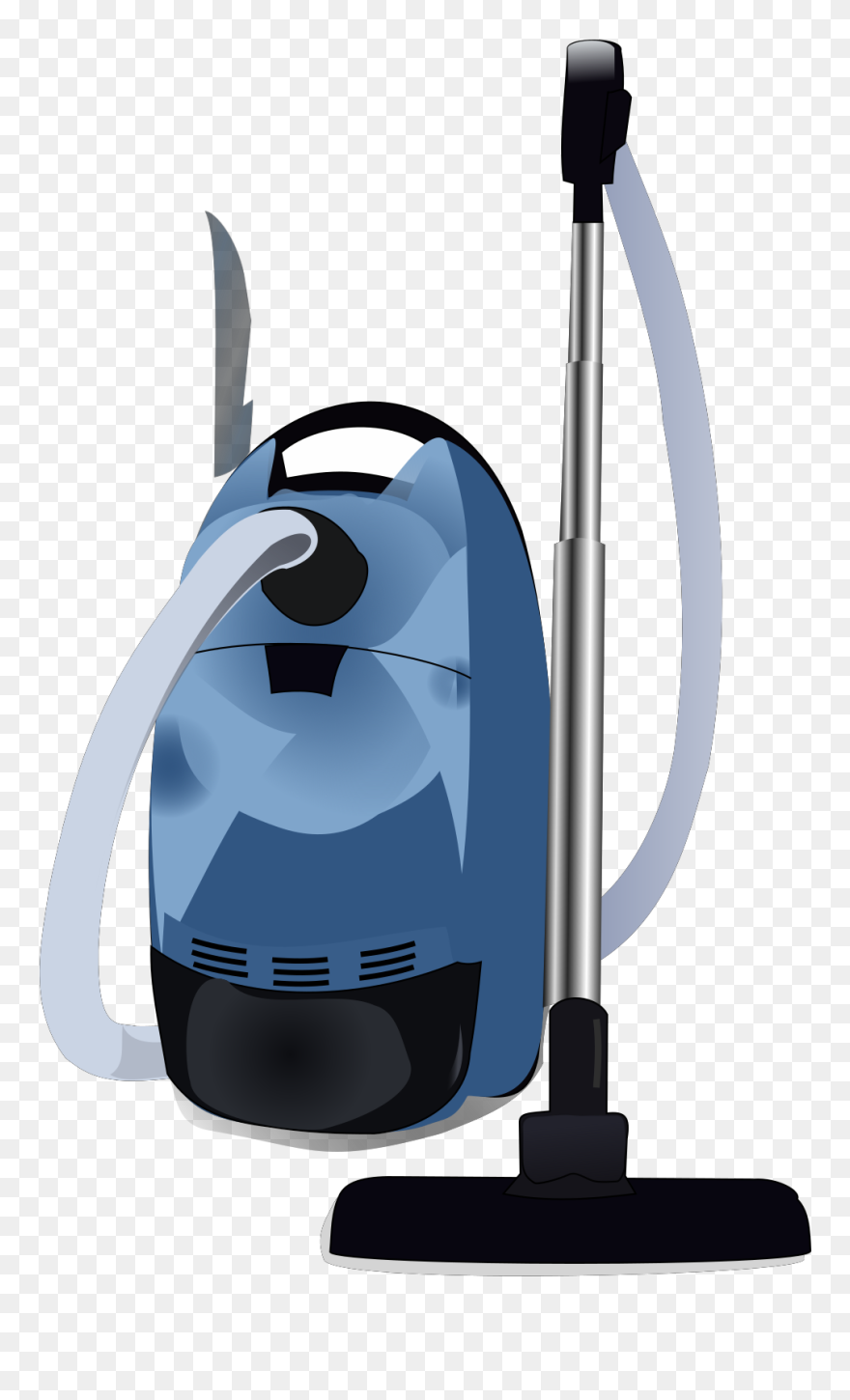 Vacuum Cleaner Blue Clipart