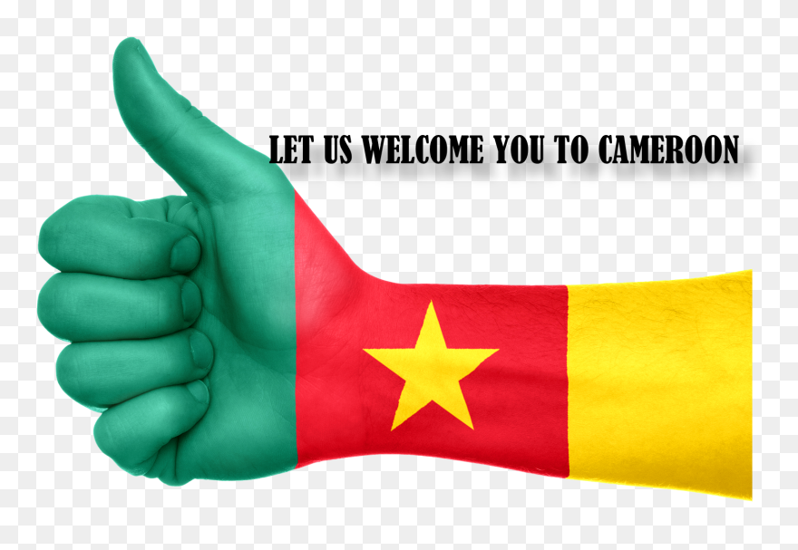 Cameroon Flag Png Transparent Images - Bangladesh Flag Cartoon Png Clipart