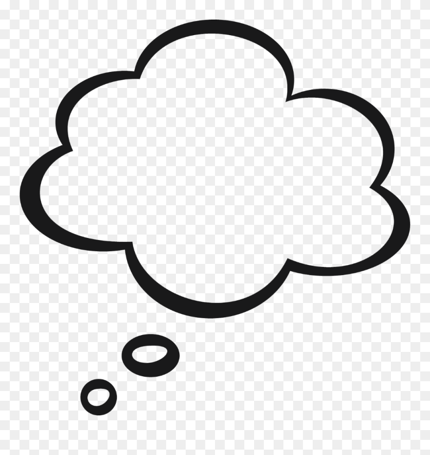 Thought Bubble Transparent Background Clipart