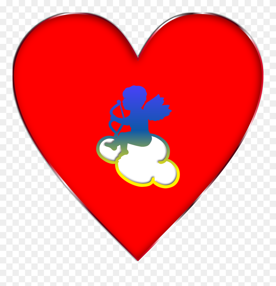 Heart Cloud Clipart Jpg Library Stock Clipart - Clip Art - Png Download
