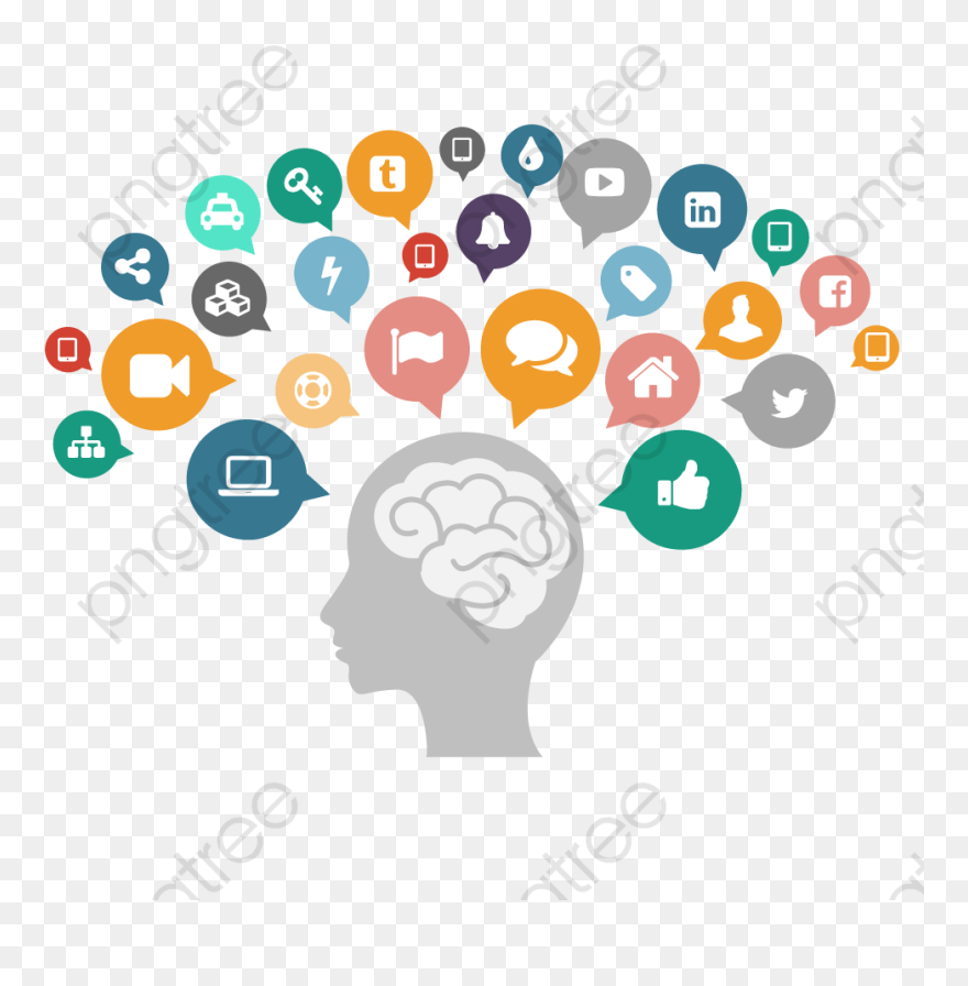 People Thinking Vector Material, People Vector, Thinking - Imágenes De Gente Pensando Clipart