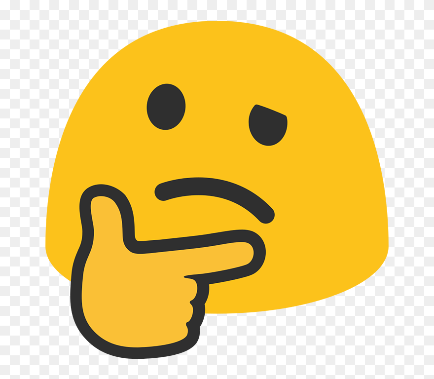 Thinking Emoji Transparent Png Clipart , Png Download - Discord Emotes Png
