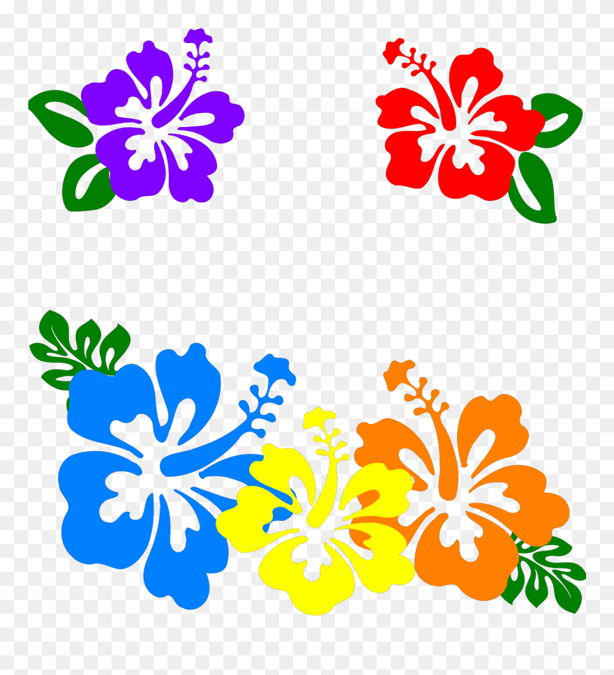 Hibiscus Clip Art - Png Download
