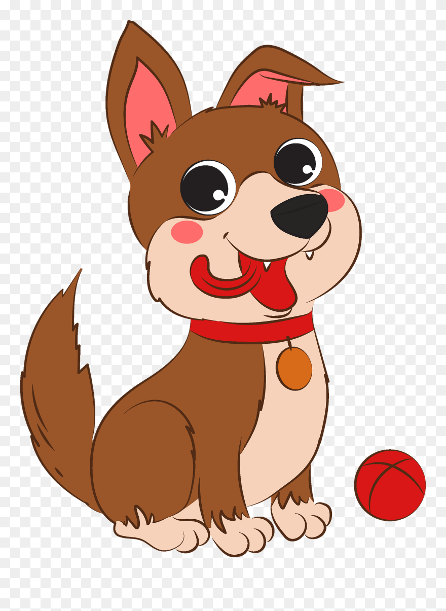 Puppy Clipart - Cartoon - Png Download