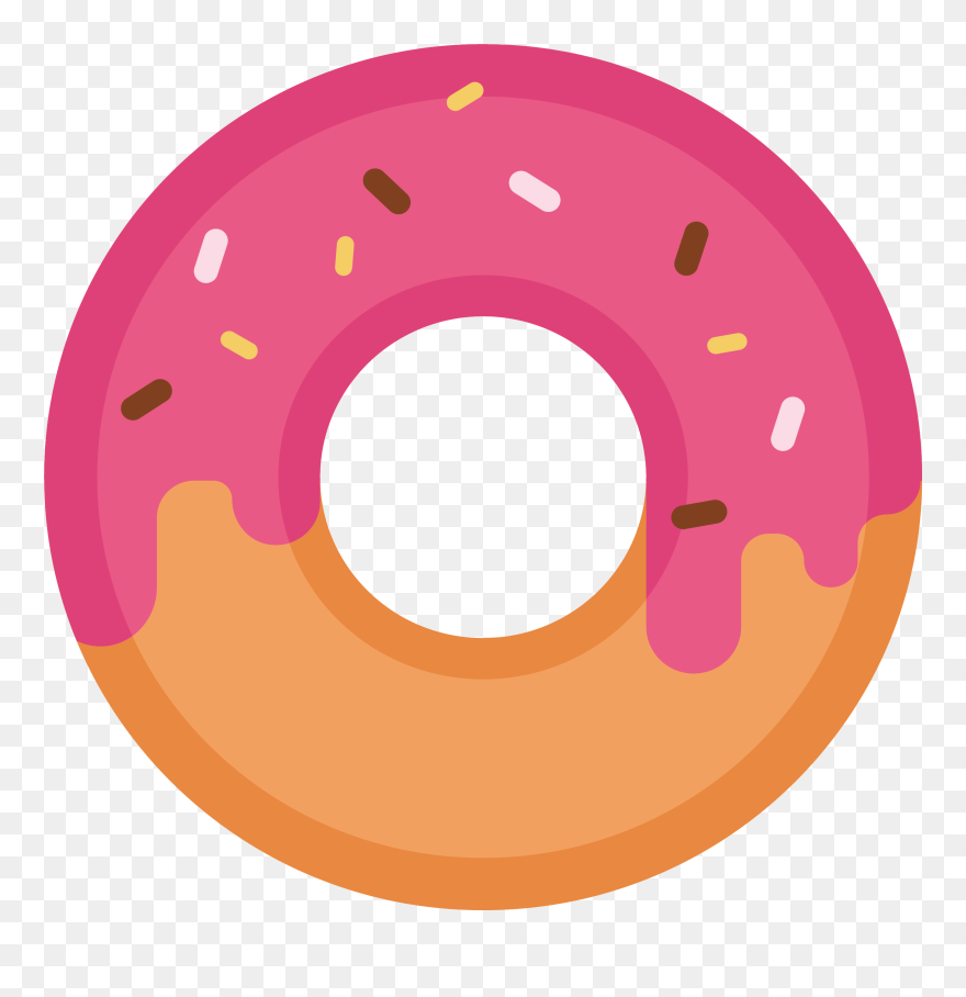 Doughnut Drawing Dessert Icon - De Young Museum Clipart