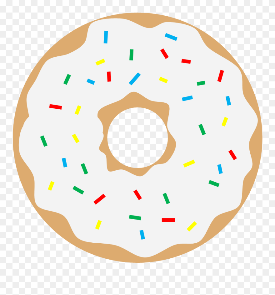 Donut Clipart Juice - If You Give A Dog A Donut Donut - Png Download
