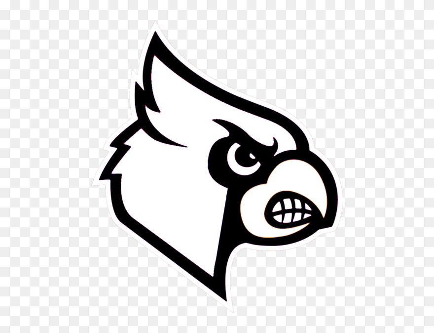 Louisville Cardinals Coloring Pages Clipart