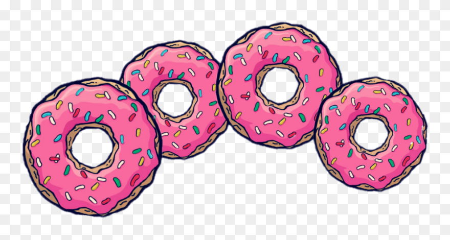 Simpsons Donut Png Clipart