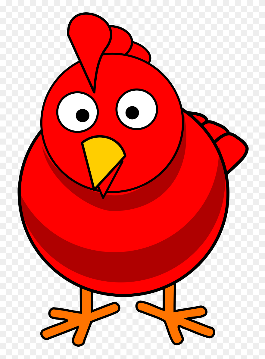 Red Hen Clipart - Png Download