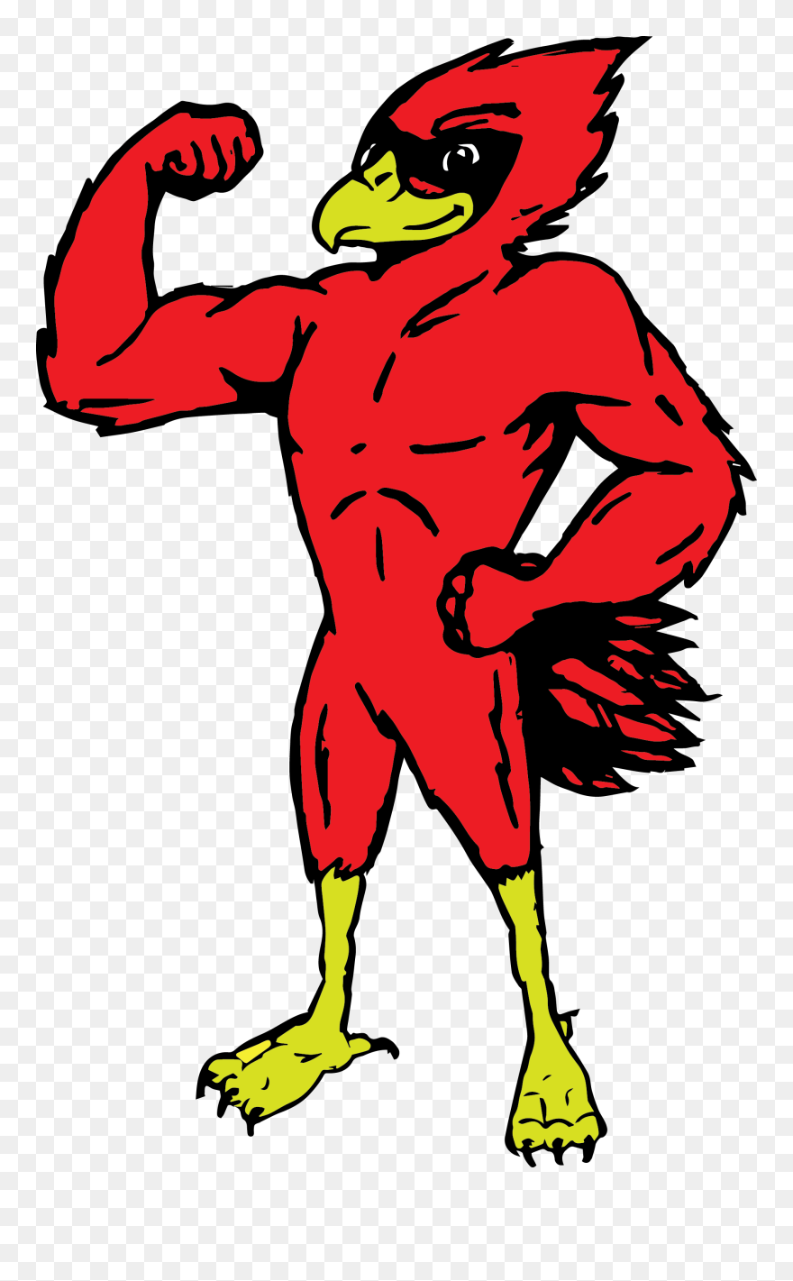 Download Michigan Lutheran Seminary Jpg Freeuse Stock - Muscular Cardinal Clipart