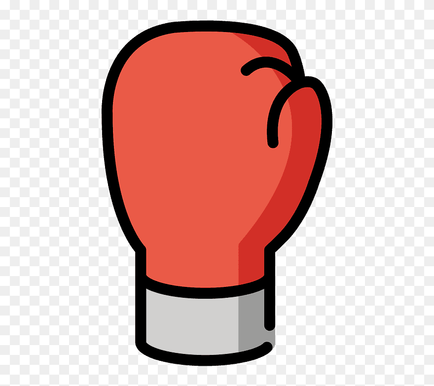 Boxing Glove Emoji Clipart - Png Download
