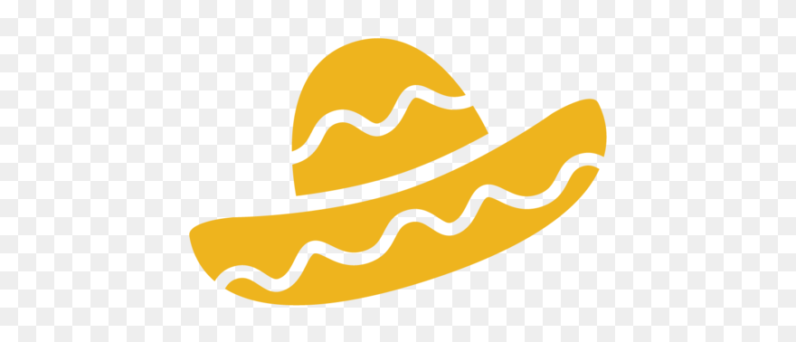 Sombrero Yellow - Full Breakfast Clipart