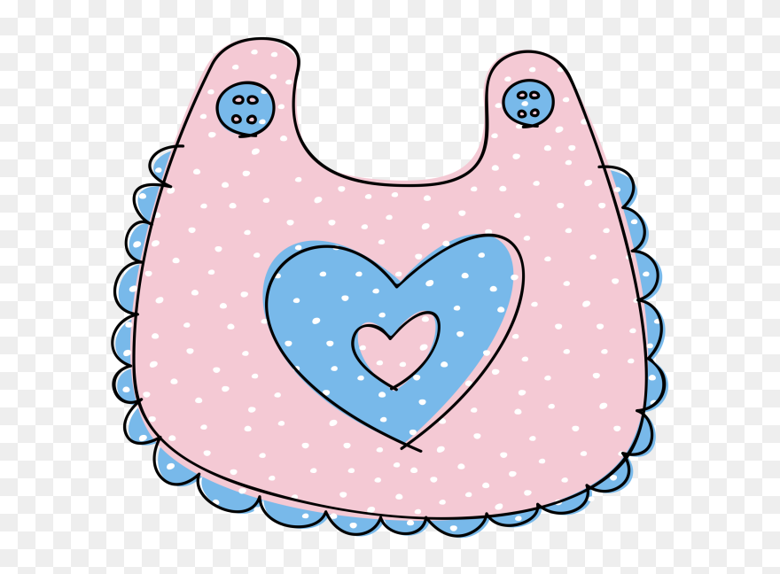 Clipart Baby Bib - Png Download