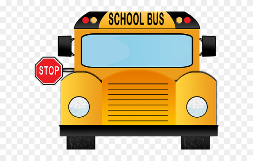 Bus Clipart Transparent Background - Clip Art School Buses - Png Download
