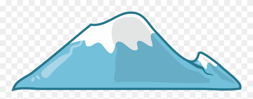 Snow On Mountain Clipart - Snow Mountain Clipart - Png Download