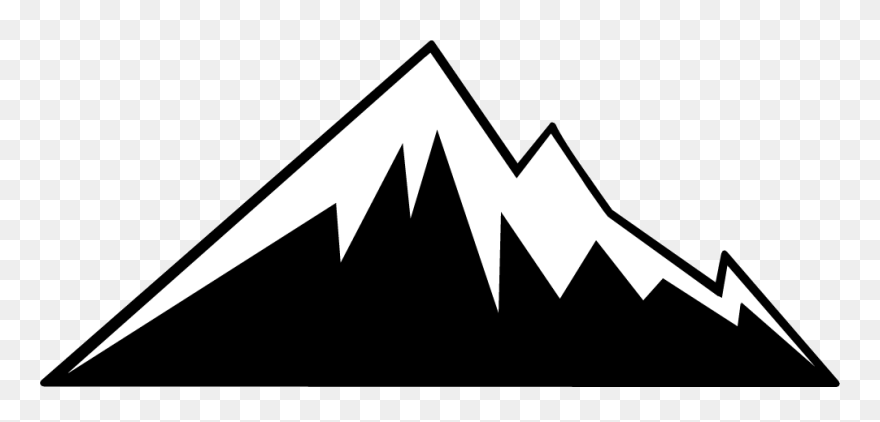 Hidef Mountain Clip Art At - Triangle - Png Download