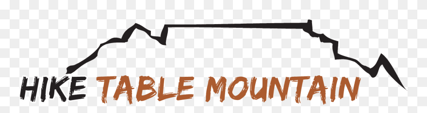 Transparent Mountain Clip Art - Hike Table Mountain Logo - Png Download