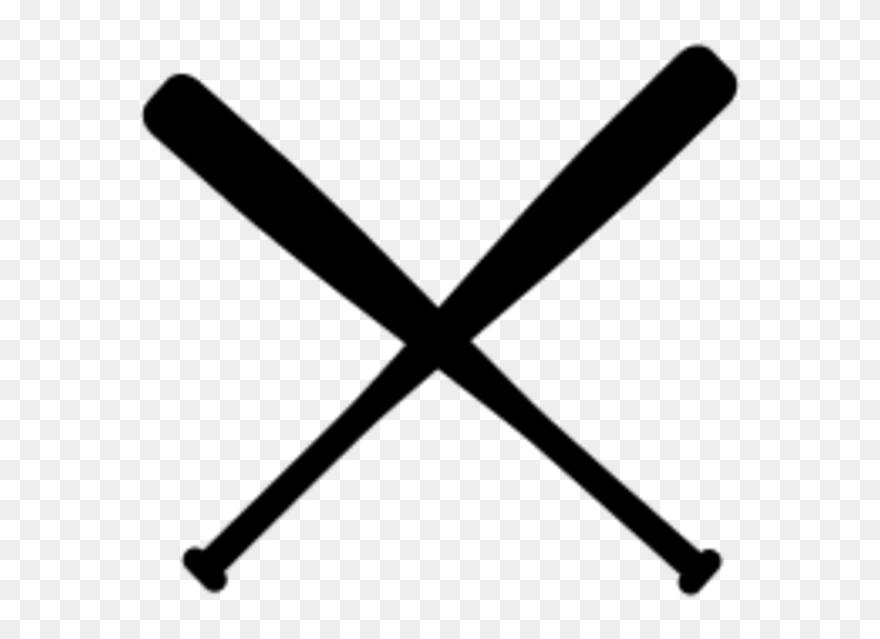 Baseball Bats Batting Softball Clip Art Crossed Baseball Bat Clipart