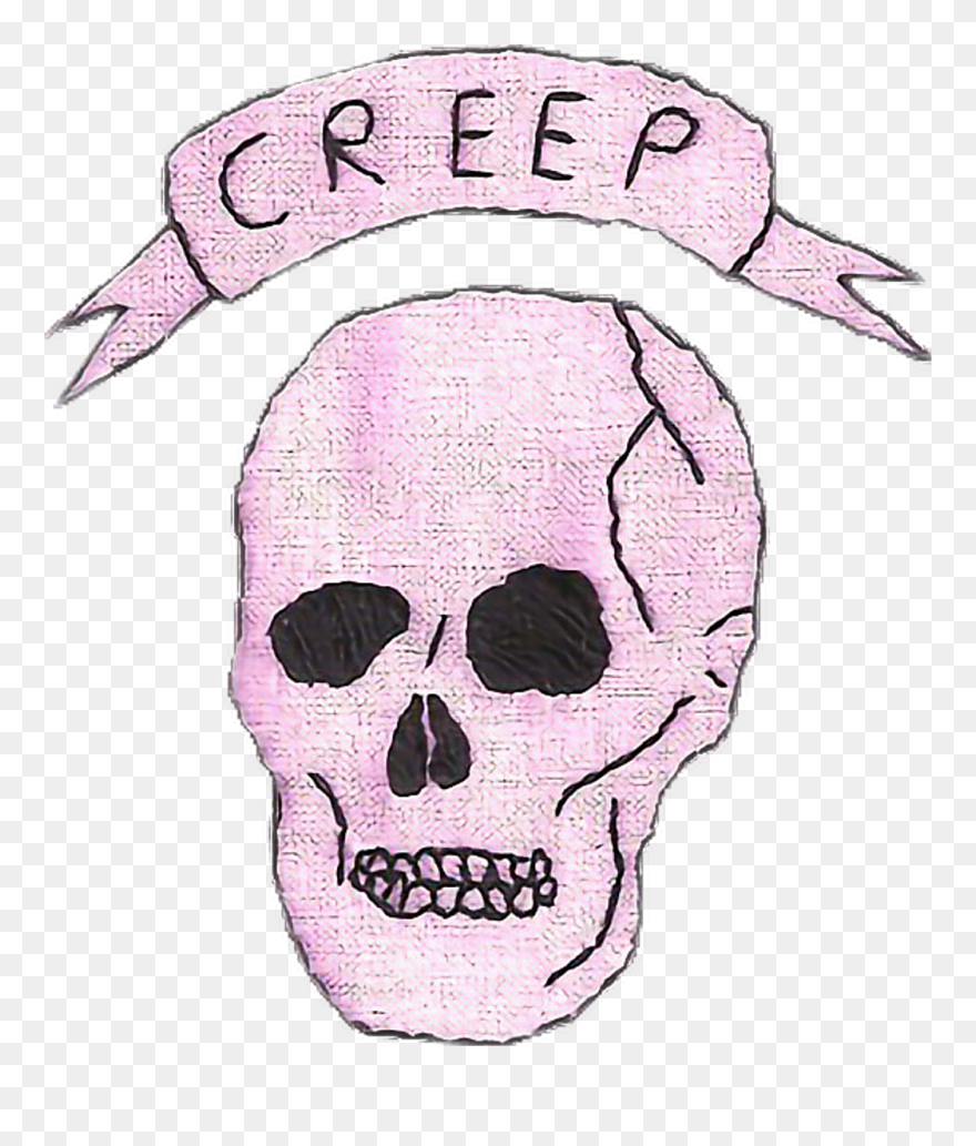 Png Skull Clipart , Png Download - Aesthetic Drawings Of Skulls Transparent Png