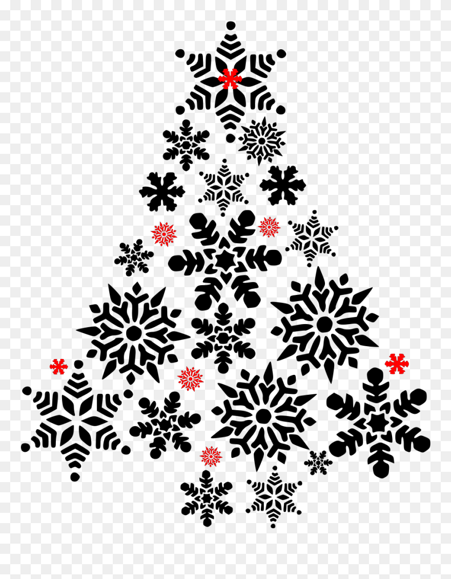 Christmas Tree Clipart Red - Png Download