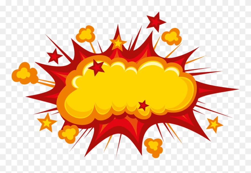 Explosion Clipart , Png Download - Explosion Cartoon Transparent Png