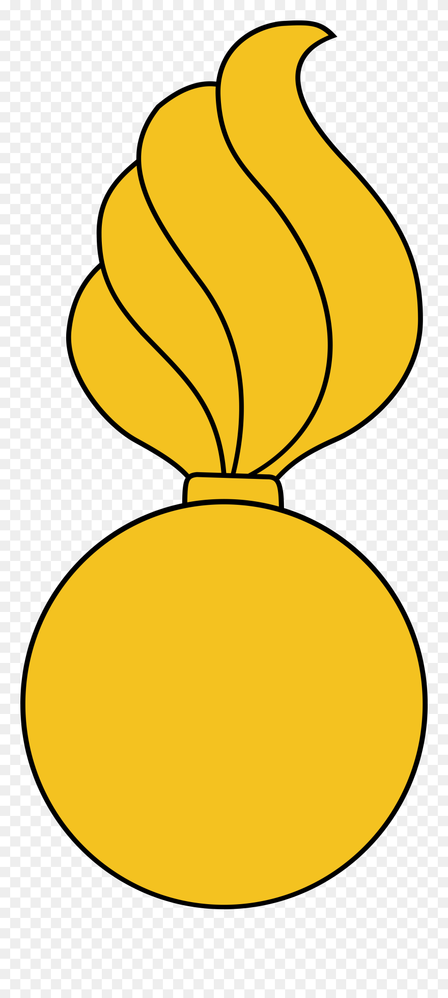 Explosion Clipart File Army Ordnance Branch Insignia - Ordnance Branch Insignia - Png Download