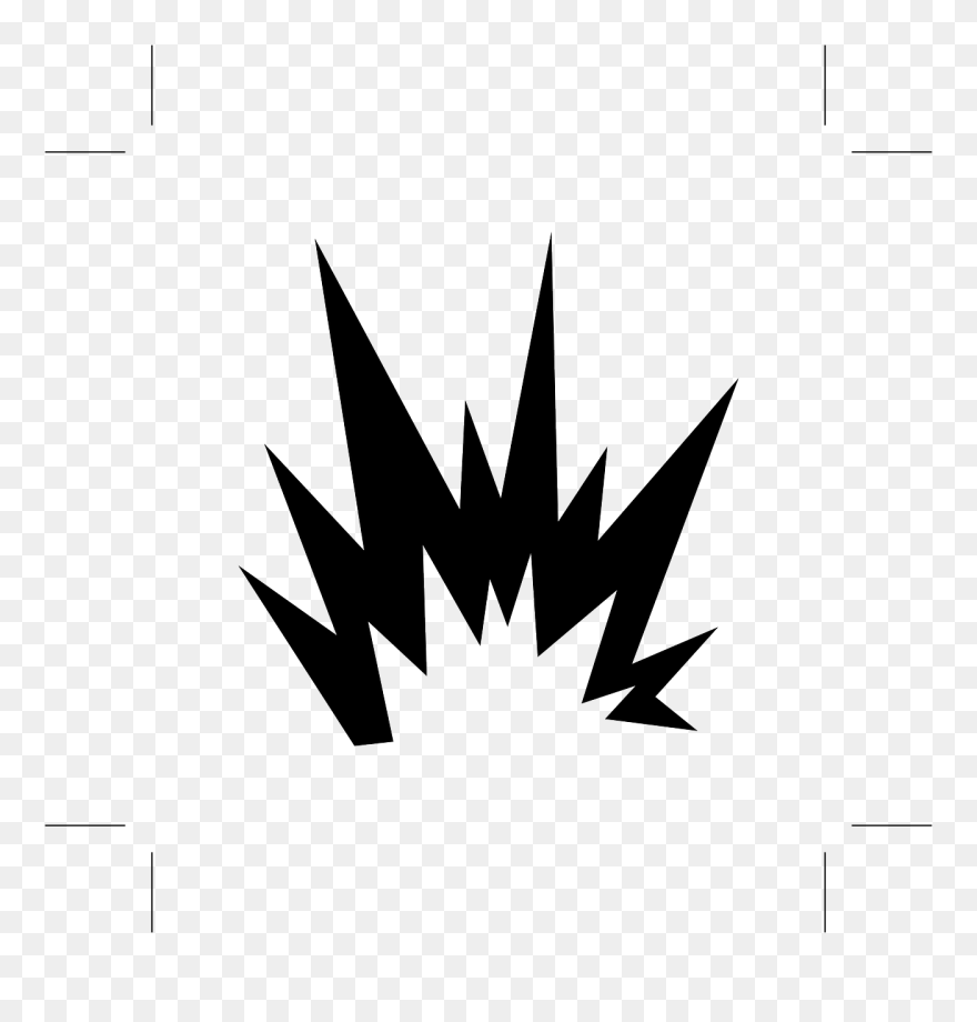 Transparent Explosion Icon Png - Explosion Warning Clipart