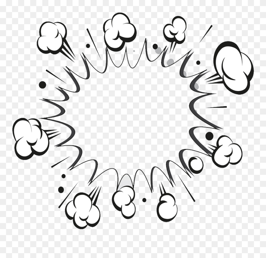 Clouds Explosion Dialog Png File Hd Clipart - Comic Explosions Box Transparent Png
