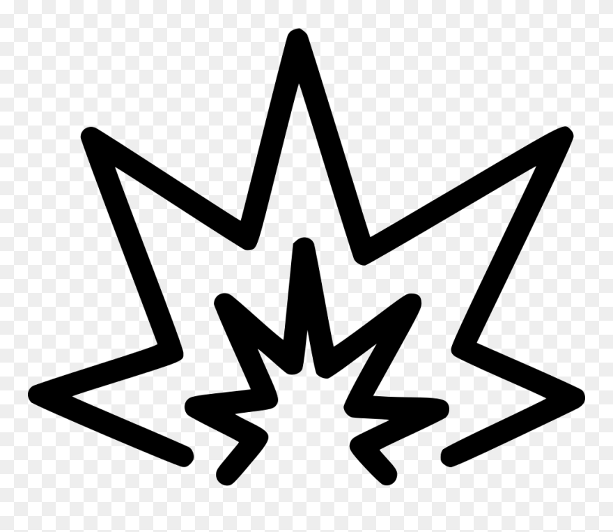 Explosion Icon Png - Explosion Icon Svg Clipart