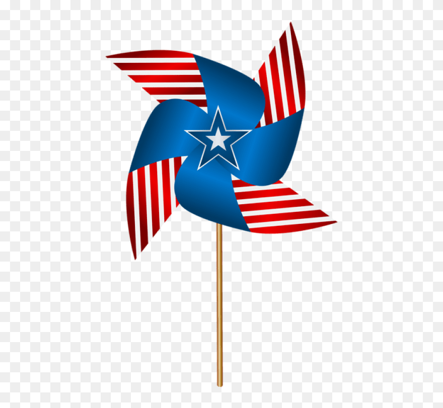 Free American Flag Clipart - Clip Art - Png Download