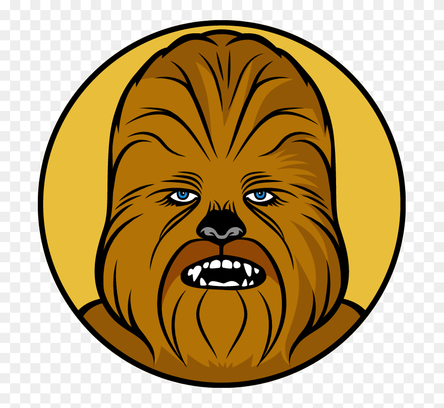Picking Star Wars Character All-star Teams For Baseball - Chewbacca Star Wars Cartoon Clipart
