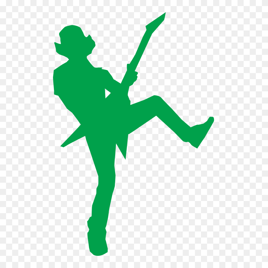 Aero Guitar Ex - Guitar Hero Clipart - Png Download