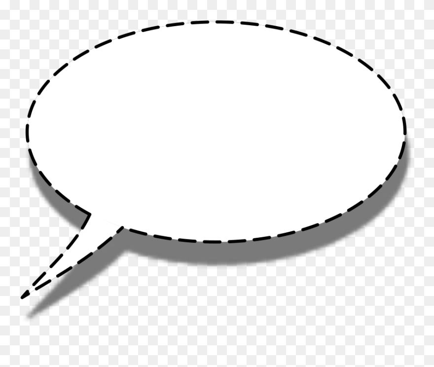 Whisper Speech Bubble Svg Clip Arts - Circle - Png Download