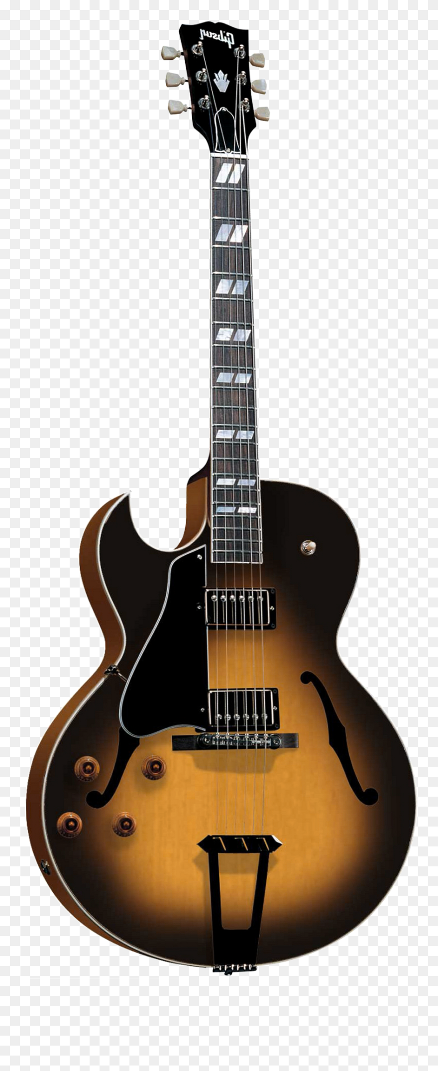 Transparent Images Of Guitars Clipart - Gibson - Png Download