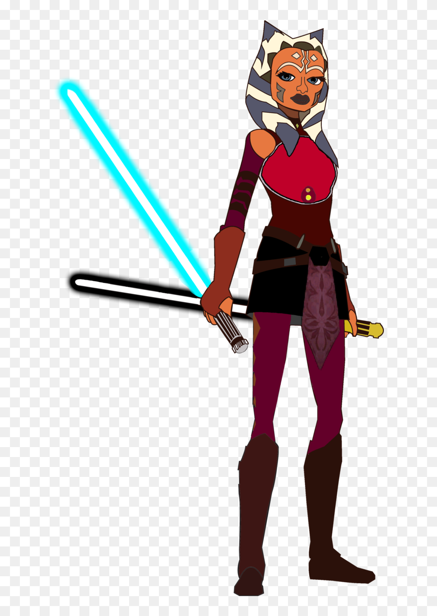 Ahsoka Tano, Jedi Knight By Superherotimefan - Ahsoka Tano Clipart
